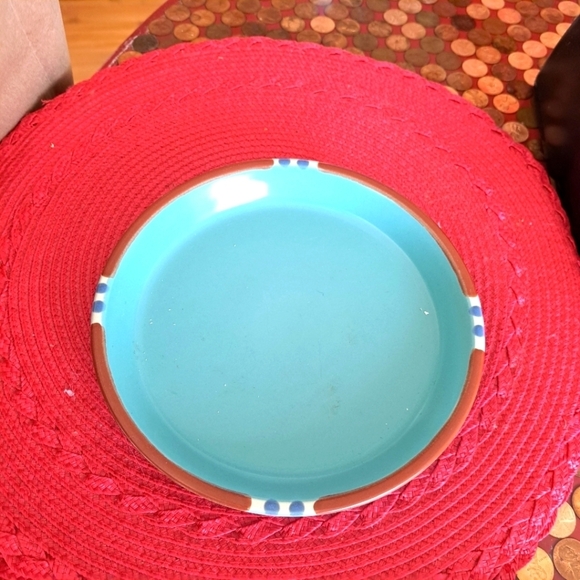Dansk mesa turquoise Japan Salad plate - Picture 1 of 2